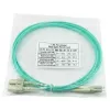 BlueOptics 055702K512000030M-BO Cabo de patch de fibra ótica duplex, LC/UPC para SC/UPC, OM3 50/125 µm, 30 m, bege