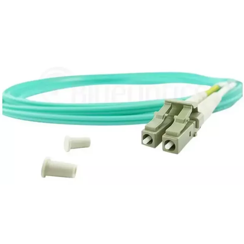 BlueOptics 055702K512000030M-BO Cabo de patch de fibra ótica duplex, LC/UPC para SC/UPC, OM3 50/125 µm, 30 m, bege