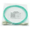 BlueOptics 055702K512000050M-BO Cabo de patch de fibra ótica duplex, LC/UPC para SC/UPC, OM3 50/125 µm, 50 m, bege