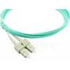 BlueOptics 055702T512000015M-BO cabo de patch de fibra ótica duplex, LC/UPC para SC/UPC, OM3 50/125 µm, 15 m, bege