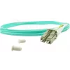 BlueOptics 055702T512000015M-BO cabo de patch de fibra ótica duplex, LC/UPC para SC/UPC, OM3 50/125 µm, 15 m, bege