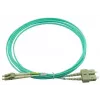 BlueOptics 055702T512000020M-BO Cabo de patch de fibra ótica duplex, LC/UPC para SC/UPC, OM3 50/125 µm, 20 m, bege