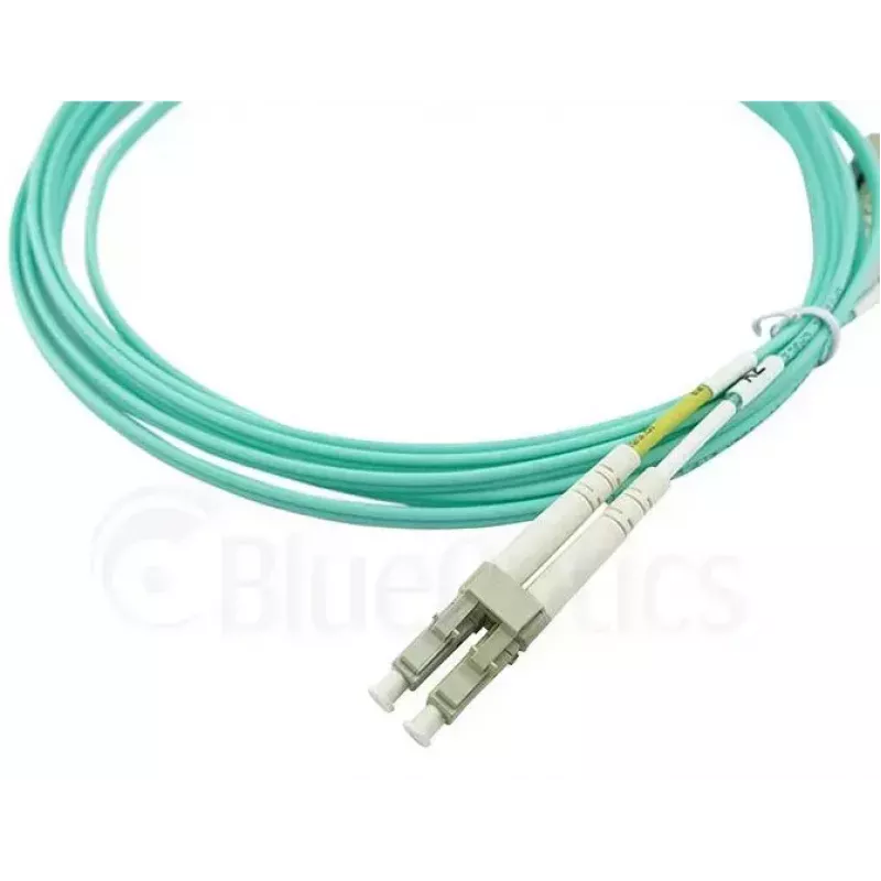 BlueOptics 055702T512000020M-BO Cabo de patch de fibra ótica duplex, LC/UPC para SC/UPC, OM3 50/125 µm, 20 m, bege
