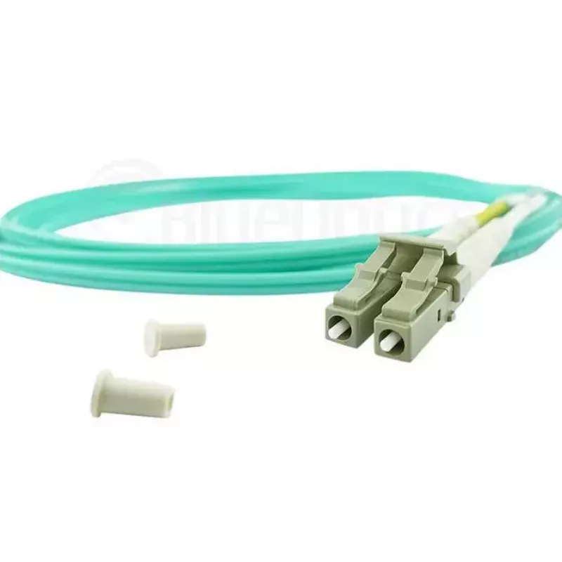 BlueOptics 055702T512000020M-BO Cabo de patch de fibra ótica duplex, LC/UPC para SC/UPC, OM3 50/125 µm, 20 m, bege