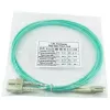 BlueOptics 055702T512000050M-BO Cabo de patch de fibra ótica duplex, LC/UPC para SC/UPC, OM3 50/125 µm, 50 m, bege