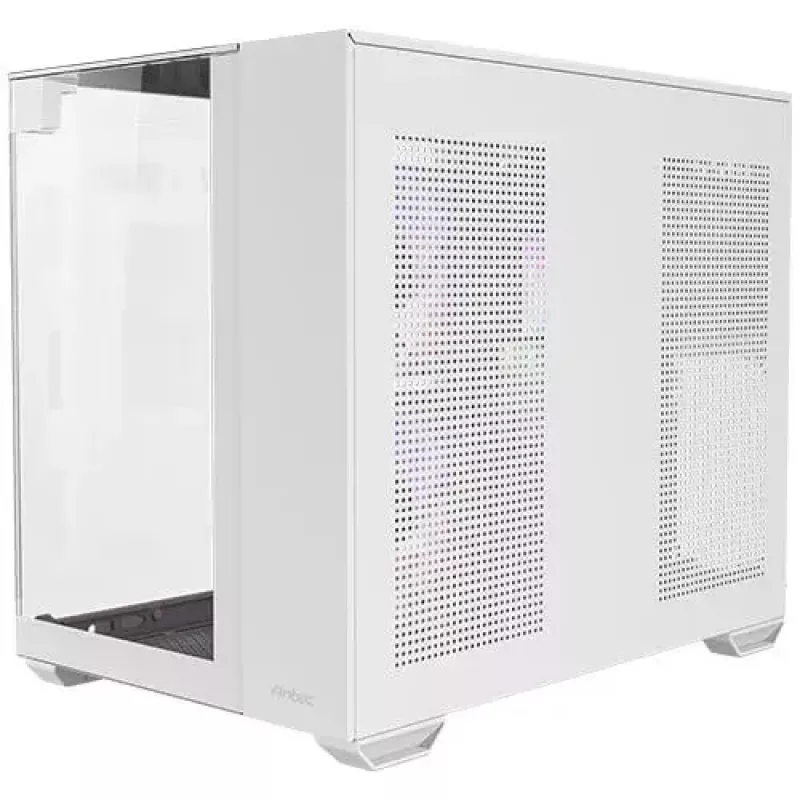 Caixa de PC Antec CX600M Trio ARGB branco Mini Tower