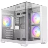 Caixa de PC Antec CX600M Trio ARGB branco Mini Tower