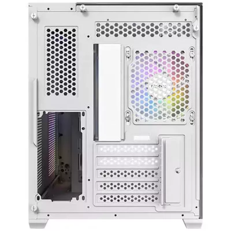 Caixa de PC Antec CX600M Trio ARGB branco Mini Tower
