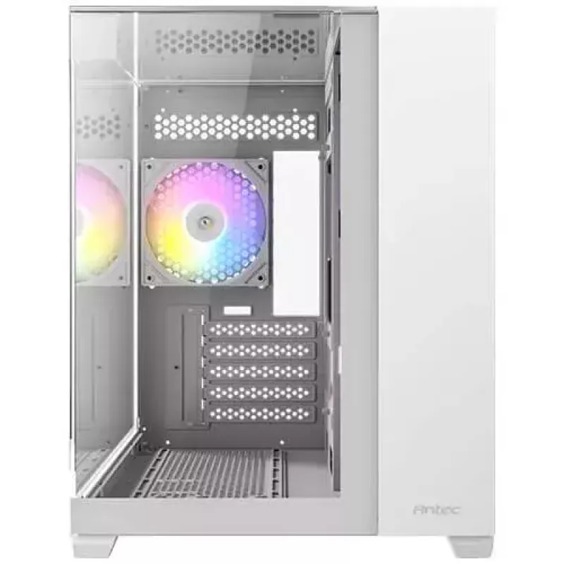 Caixa de PC Antec CX600M Trio ARGB branco Mini Tower