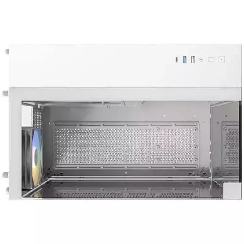 Caixa de PC Antec CX600M Trio ARGB branco Mini Tower