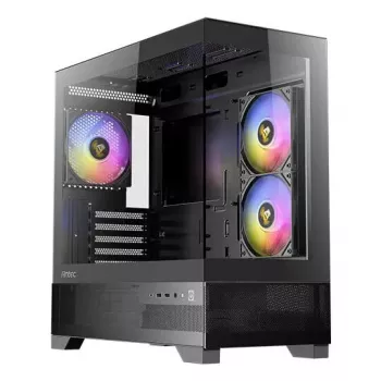 Caixa de PC Antec CX500m ARGB Mini Tower preto