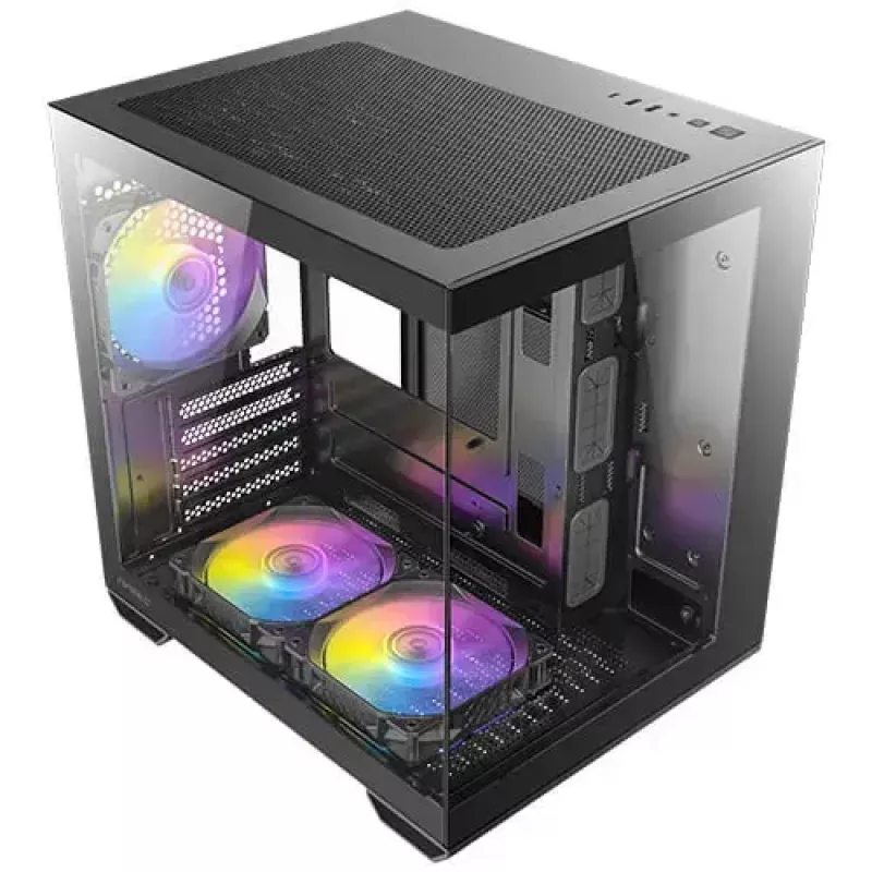 Caixa de computador Antec 0-761345-10217-9 Mini Tower preto