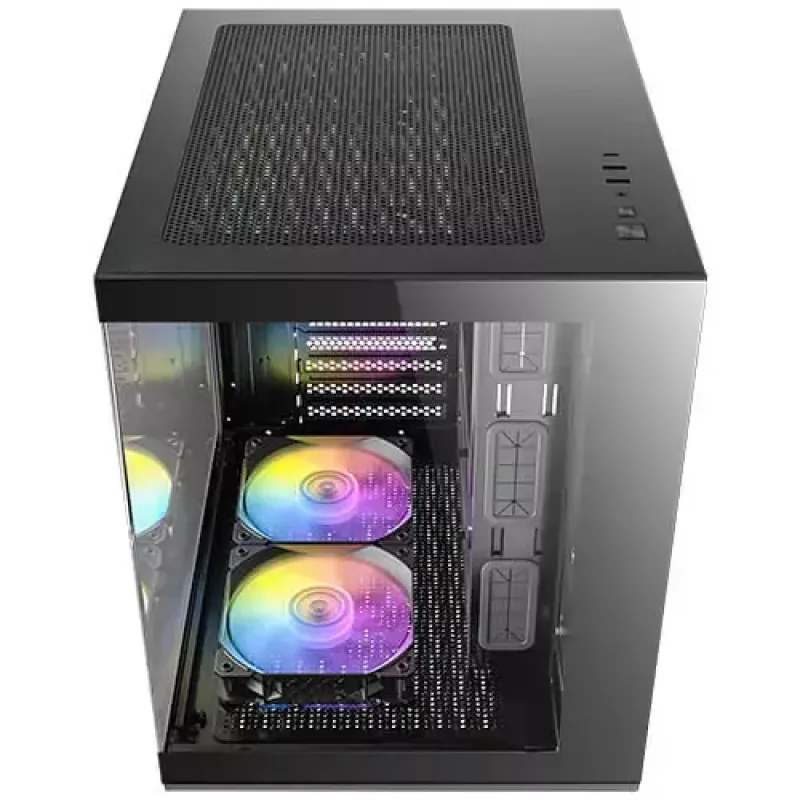 Caixa de computador Antec 0-761345-10217-9 Mini Tower preto