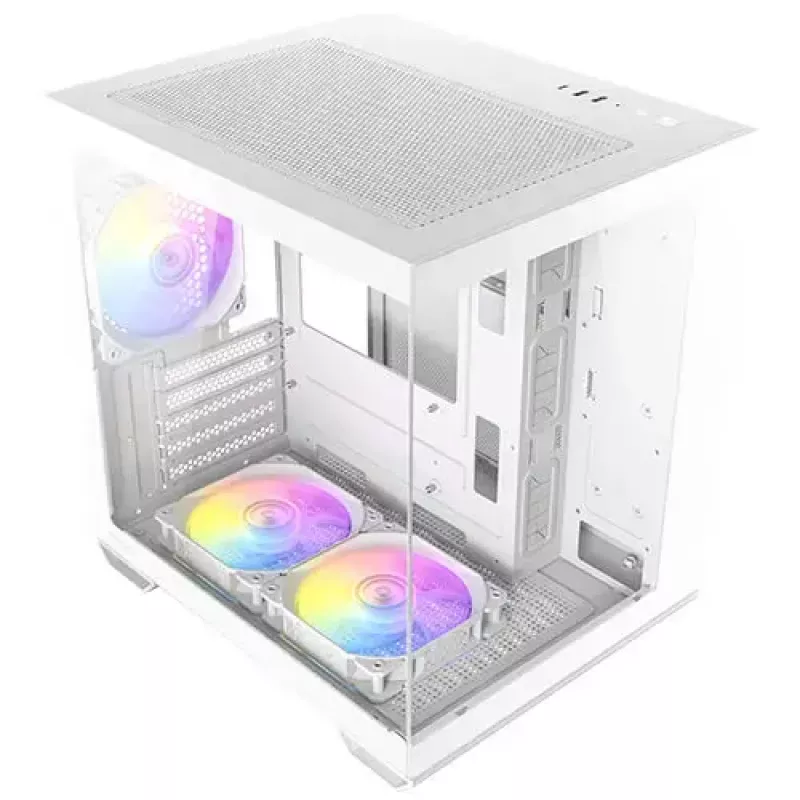 Caixa de computador Antec 0-761345-10218-6 Mini Tower branco