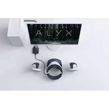 Adaptador para comando de jogos Sony 1000043174 — preto, entrada 100–240 V 50/60 Hz, 0,4 A, cabo de alimentação incluído