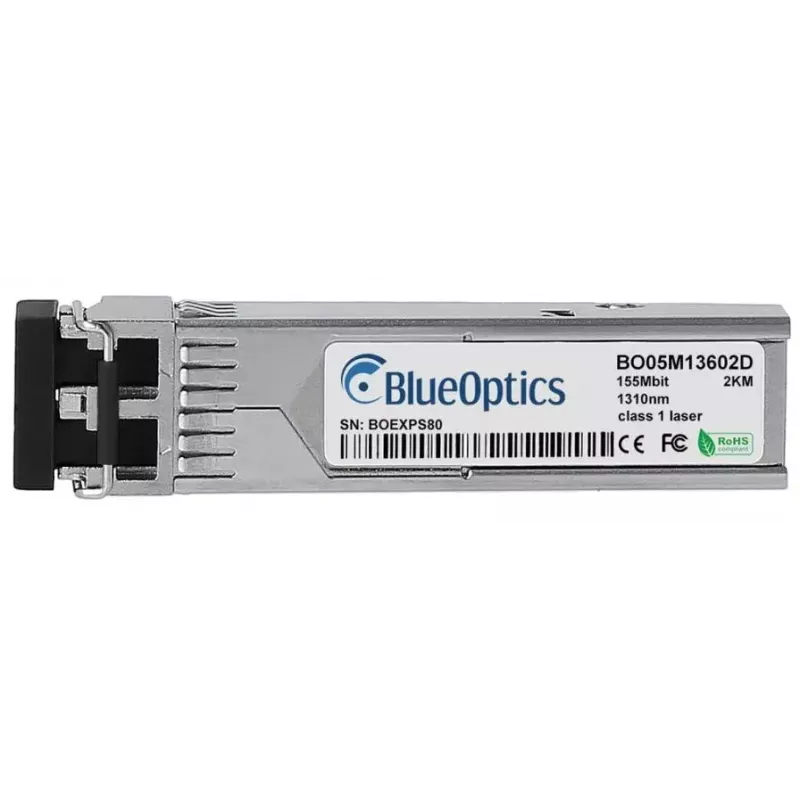 Transceptor SFP de fibra ótica BlueOptics 10063-BO 2000m alumínio