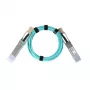 Cabo de fibra ótica InfiniBand BlueOptics 3 m QSFP28 aqua