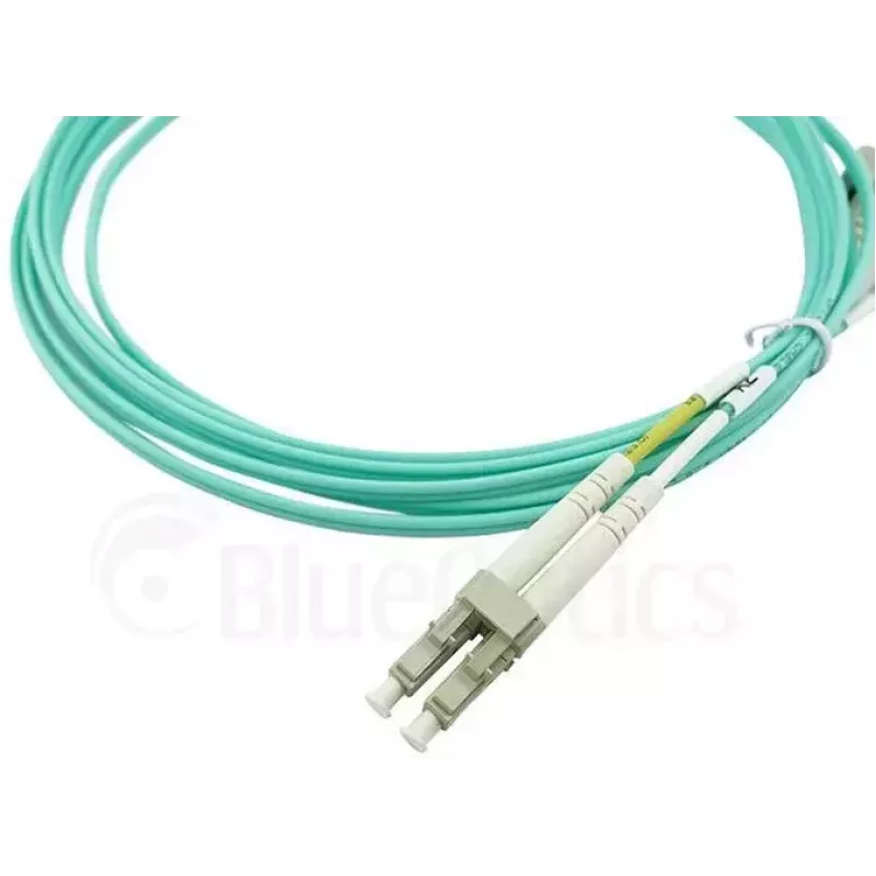Cabo de fibra ótica BlueOptics 10G-SR-50M-BO LC aqua 50m OM3