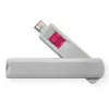 Chave para bloqueio de portas ROLINE 11.02.8333 USB Type-C cinzento 1 unid.