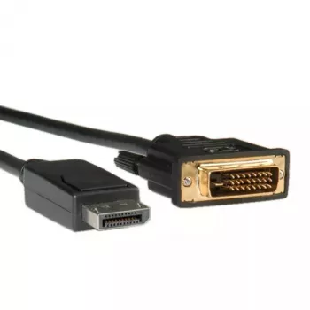Cabo DisplayPort ROLINE DP-DVI (24+1) LSOH M/M 5 m