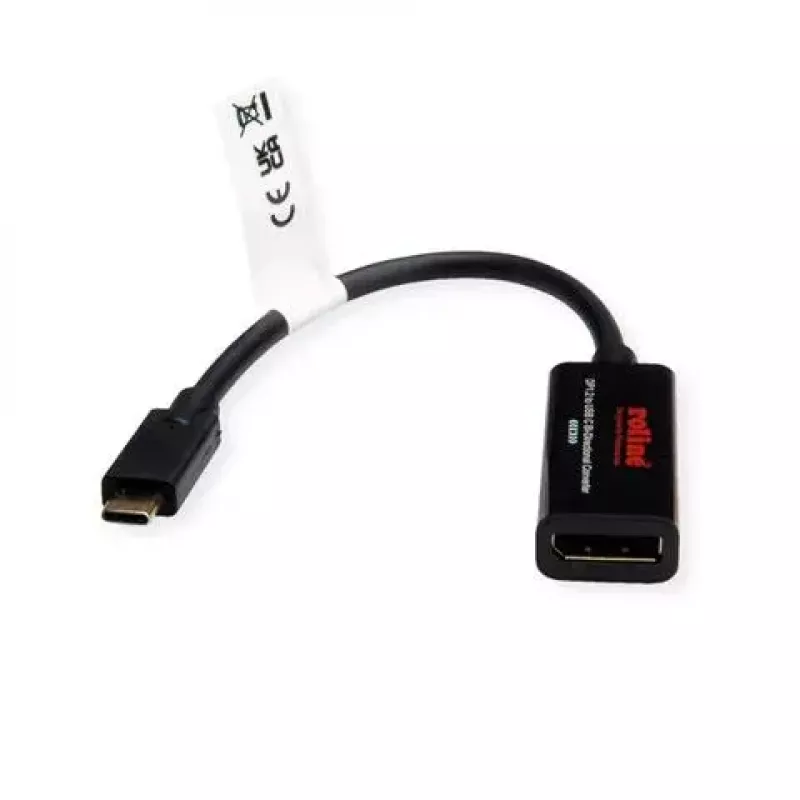 Adaptador gráfico USB ROLINE 11.04.5957-10 3840 x 2160 píxeis preto