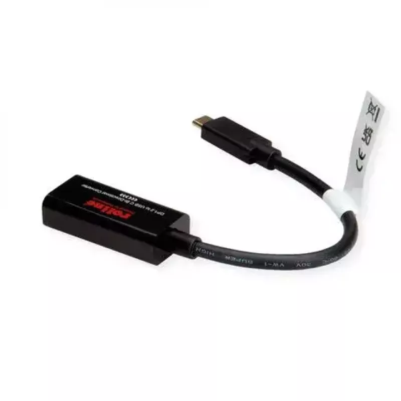Adaptador gráfico USB ROLINE 11.04.5957-10 3840 x 2160 píxeis preto