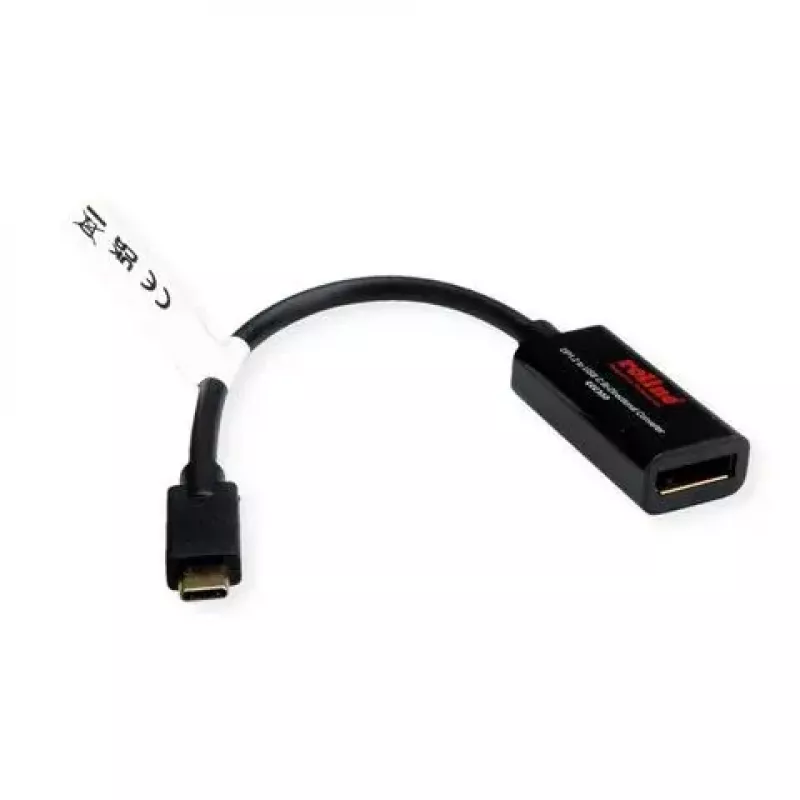 Adaptador gráfico USB ROLINE 11.04.5957-10 3840 x 2160 píxeis preto