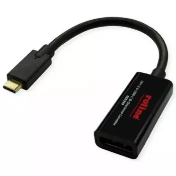 Adaptador gráfico USB ROLINE 11.04.5957-10 3840 x 2160 píxeis preto
