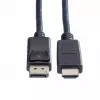 DisplayPort ROLINE 11.44.5782-10 HDTV preto