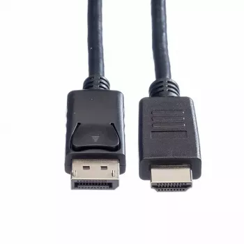DisplayPort ROLINE 11.44.5782-10 HDTV preto