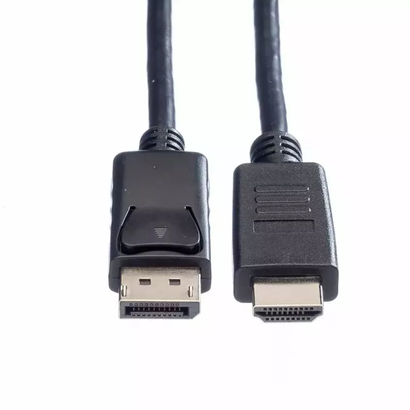 DisplayPort ROLINE 11.44.5782-10 HDTV preto