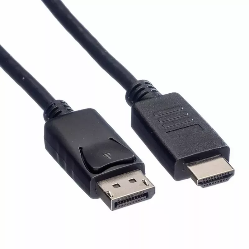 DisplayPort ROLINE 11.44.5782-10 HDTV preto