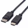 DisplayPort ROLINE 11.44.5782-10 HDTV preto
