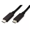 Cabo USB ROLINE verde 11.44.9056 USB 3.2 Gen 2 1 m USB C preto