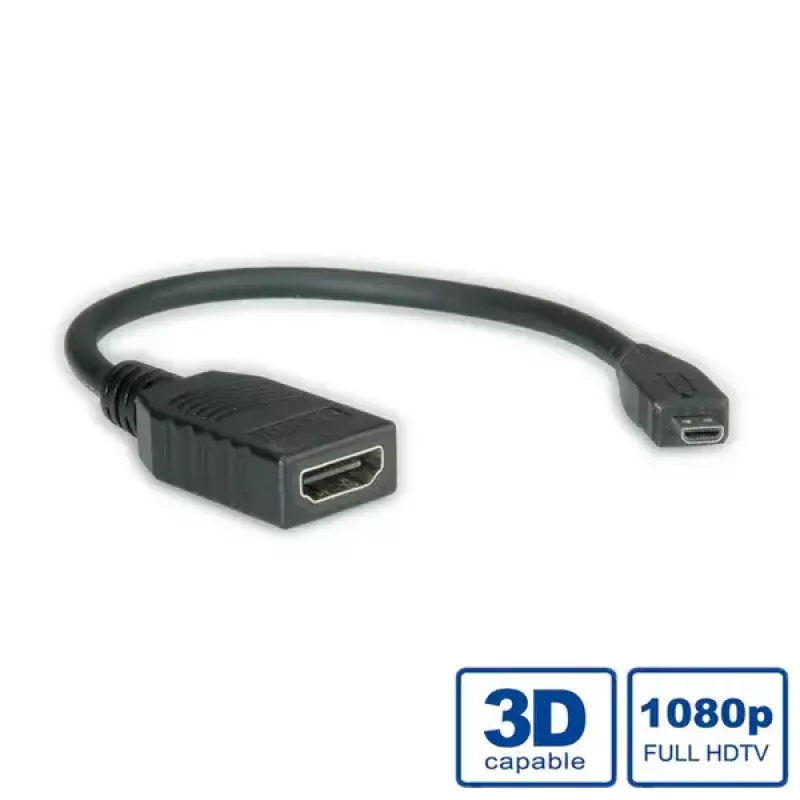 Cabo HDMI High Speed + Ethernet VALUE 0,15 m
