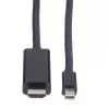 Cabo Mini DisplayPort VALUE Mini DP-UHDTV M/M 2 m
