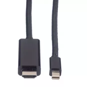 Cabo Mini DisplayPort VALUE Mini DP-UHDTV M/M 2 m