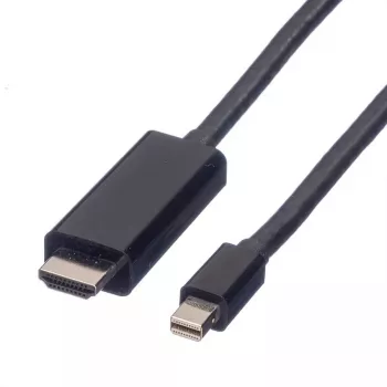 Cabo Mini DisplayPort VALUE Mini DP-UHDTV M/M 2 m
