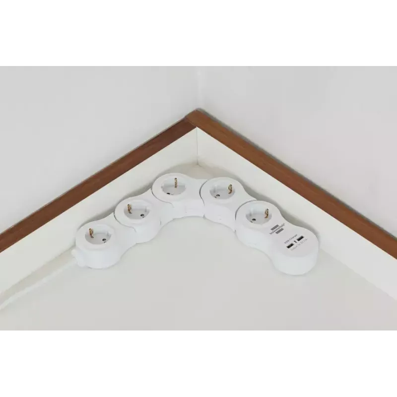 Régua de tomadas Brennenstuhl Vario 1,4 m 5 saídas CA interior