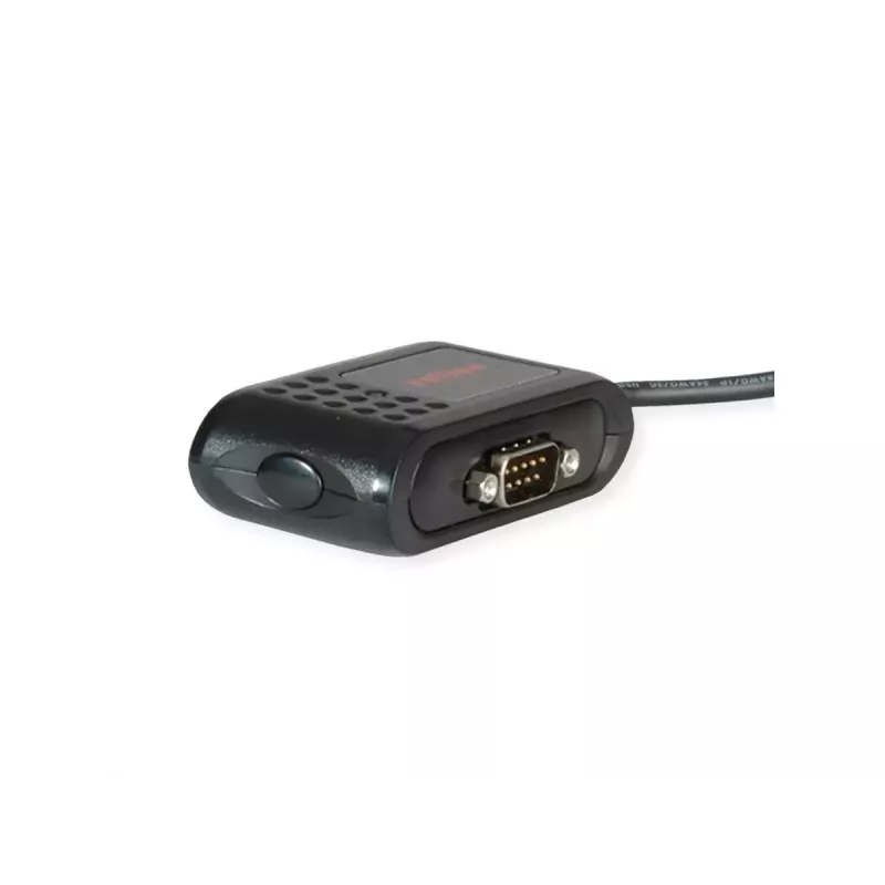 Adaptador de cabo ROLINE 12.02.1017 USB A RS-232 + DB25 preto 1,8 m