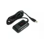 Adaptador de cabo ROLINE 12.02.1017 USB A RS-232 + DB25 preto 1,8 m