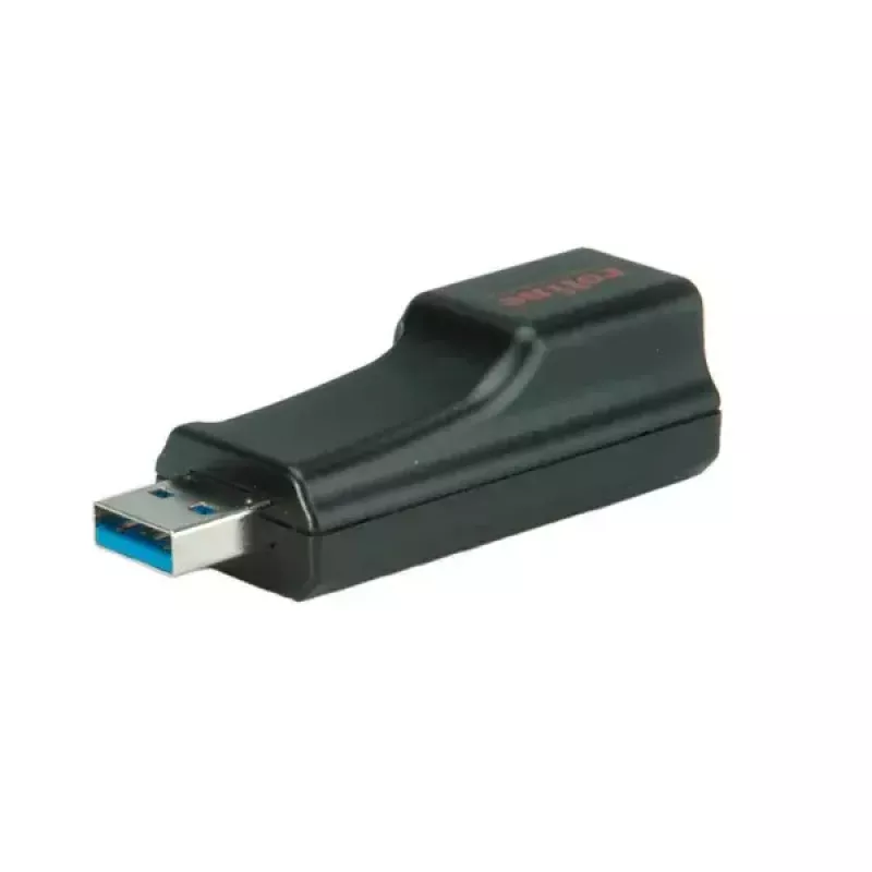Conversor USB 3.0 para Gigabit Ethernet ROLINE 12.02.1106