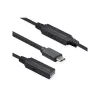 Cabo USB ROLINE 12.04.1066 USB 3.2 Gen 1 10m USB C USB A preto