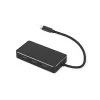 Adaptador de cabo de vídeo VALUE 12.99.1032 0,19 m USB Type-C 3 x DisplayPort preto