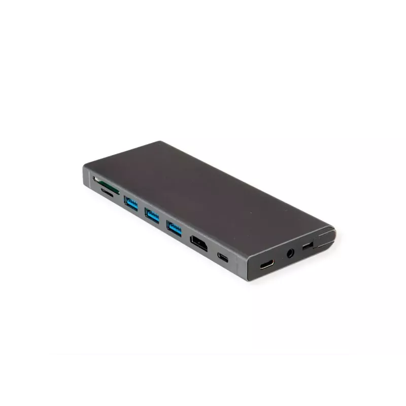 Dock para portátil VALUE 12.99.1138 USB 3.2 Gen 1 Type-C com fios