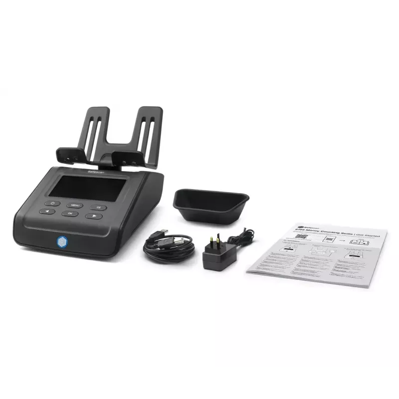 Máquina de contar moedas Safescan 6175, preto, LCD, AC 110-240V
