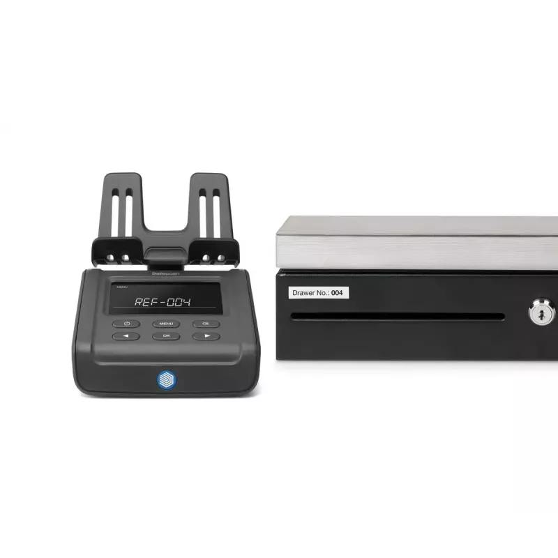 Máquina de contar moedas Safescan 6175, preto, LCD, AC 110-240V