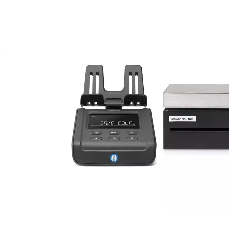 Máquina de contar moedas Safescan 6175, preto, LCD, AC 110-240V