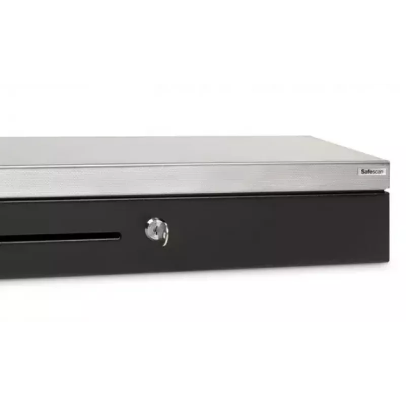 Safescan SD-4617S Gaveta de dinheiro com tampa basculante, preto/prata (132-0498)