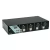 Comutador KVM ROLINE, 1 utilizador, 4 PCs, DisplayPort com hub USB